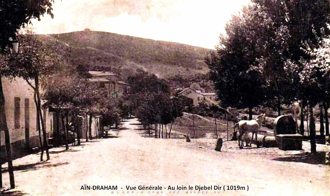 Ain-Draham - Vue Generale - Au loin le Djebel Dir.jpg